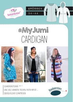 Schnittmuster My Jumi Cardigan von Blaubeerstern